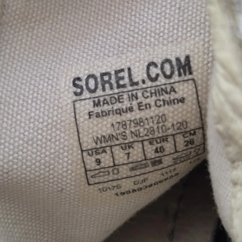 Sorel Ankle Boots Womens 9 Snake Print Chelsea Style Urban Western Casual Bootie